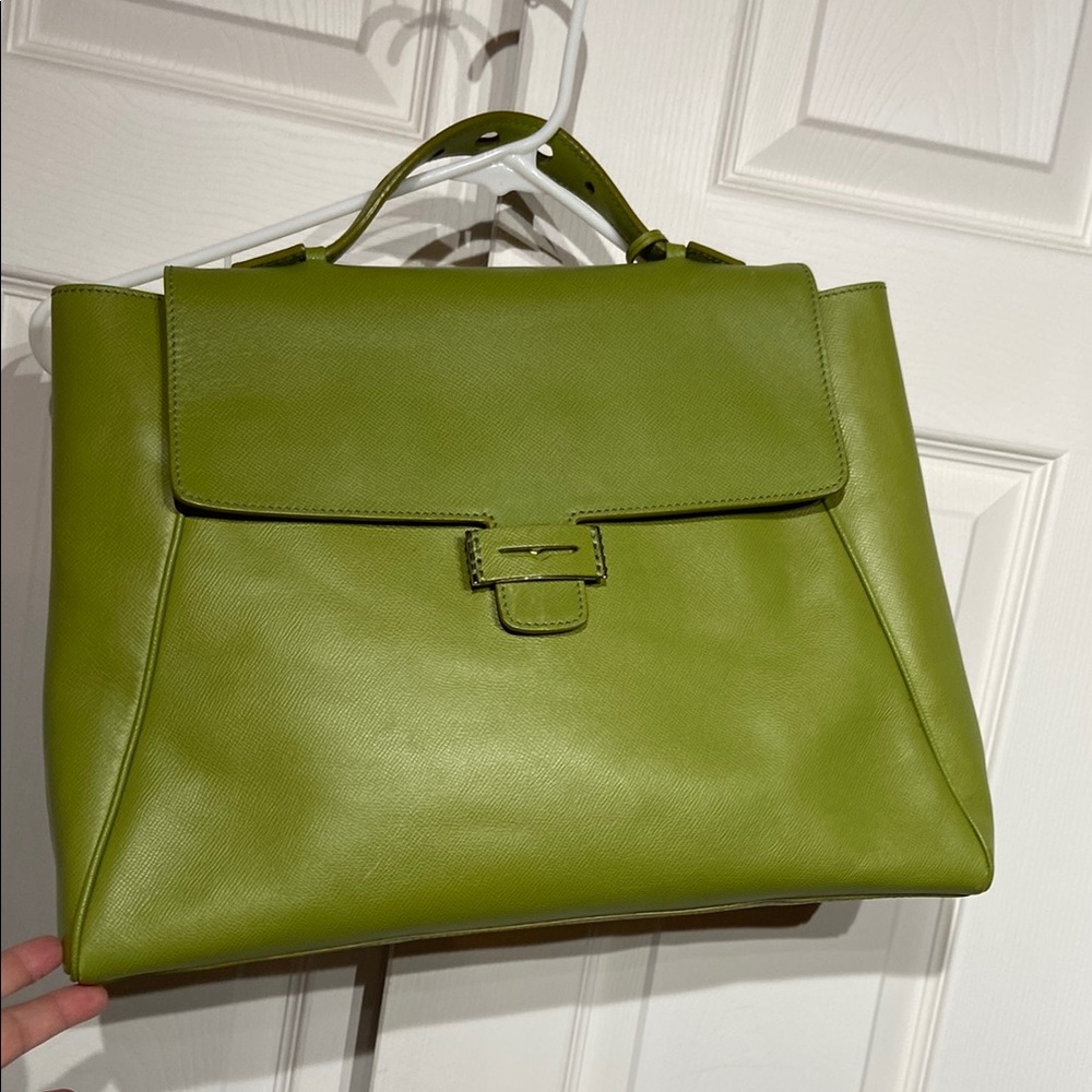 Myriam Schaefer Top Handle All leather bag